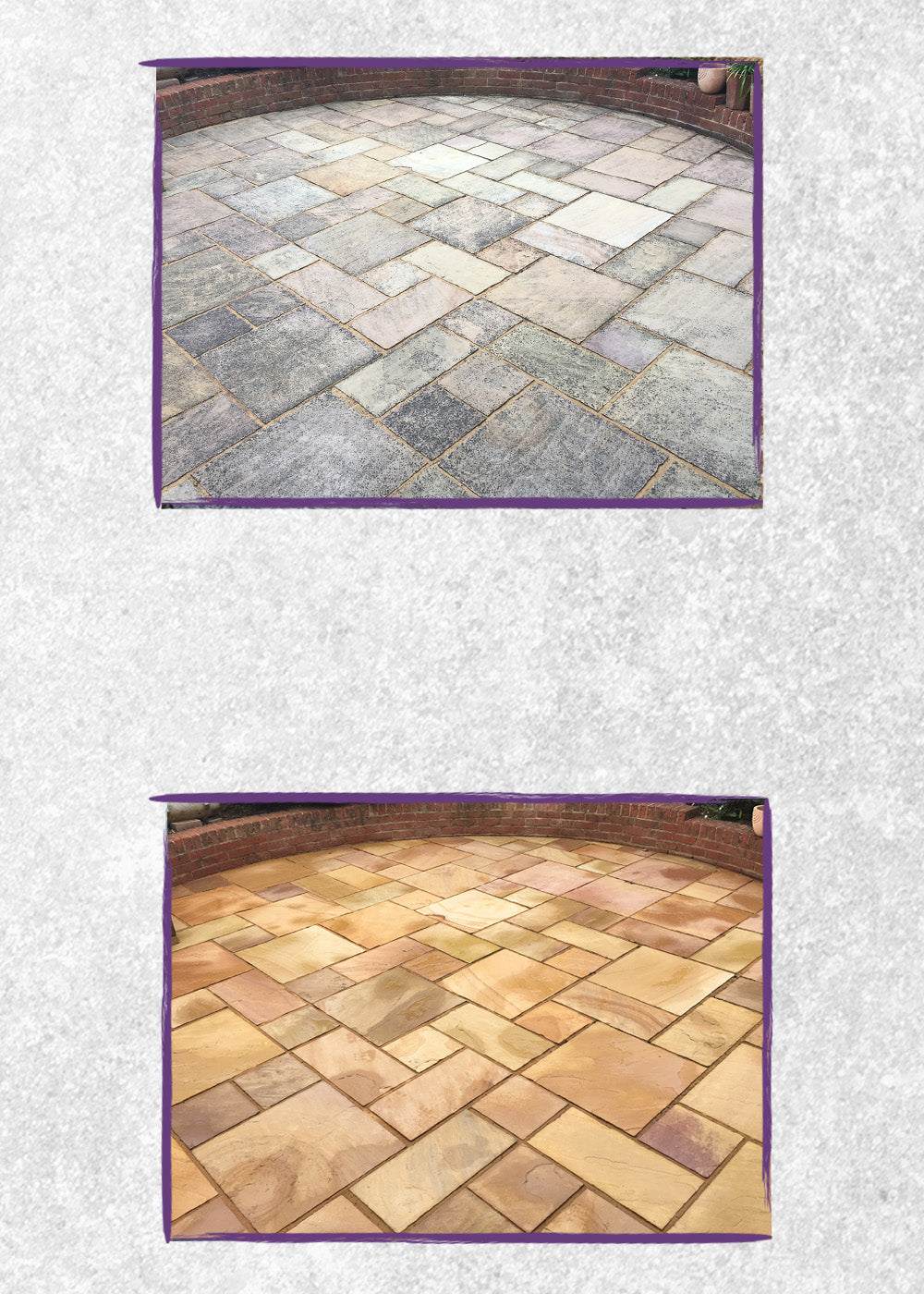 black spot removal on sandstone