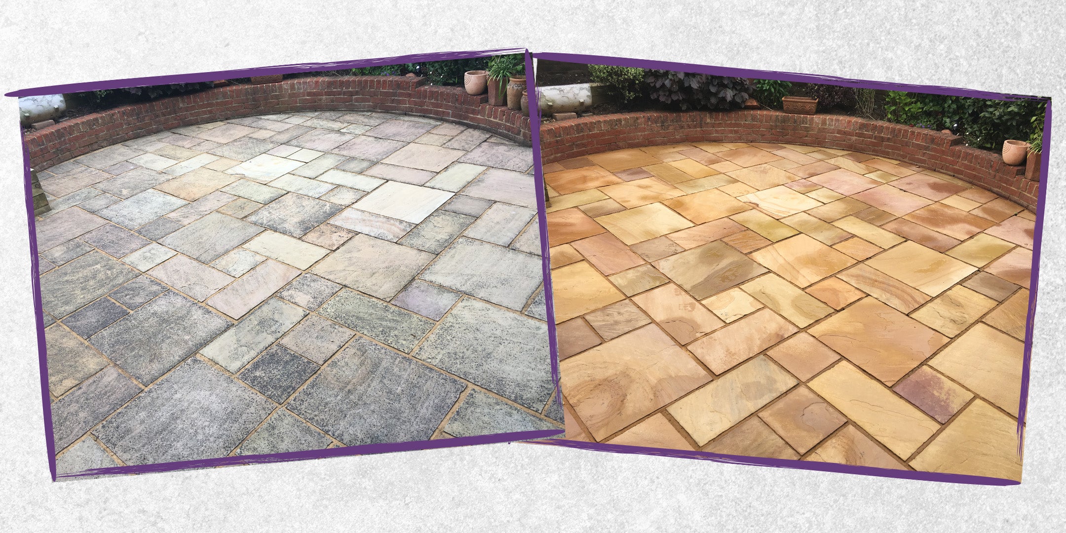 remove black spots from indian sandstone