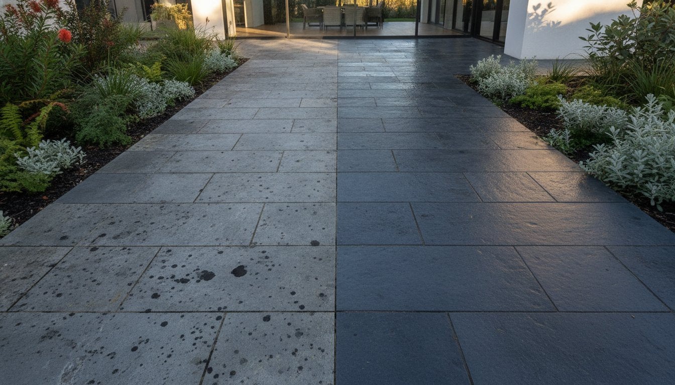 How to Clean Bluestone Pavers in Australia: The Definitive Acid-Free Guide