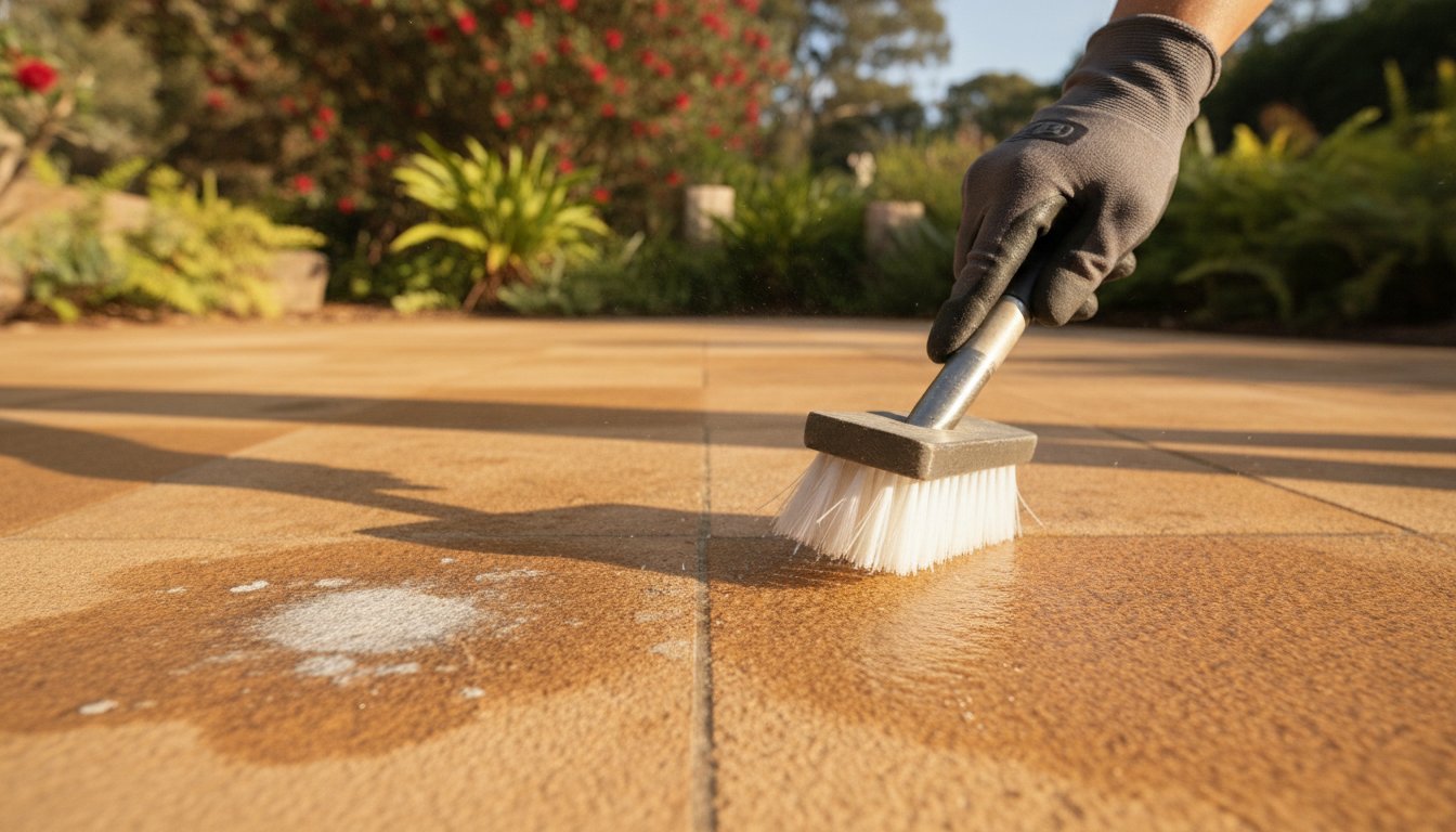 How to Remove Bird Dropping Stains from Stone Patios: A Professional Guide
