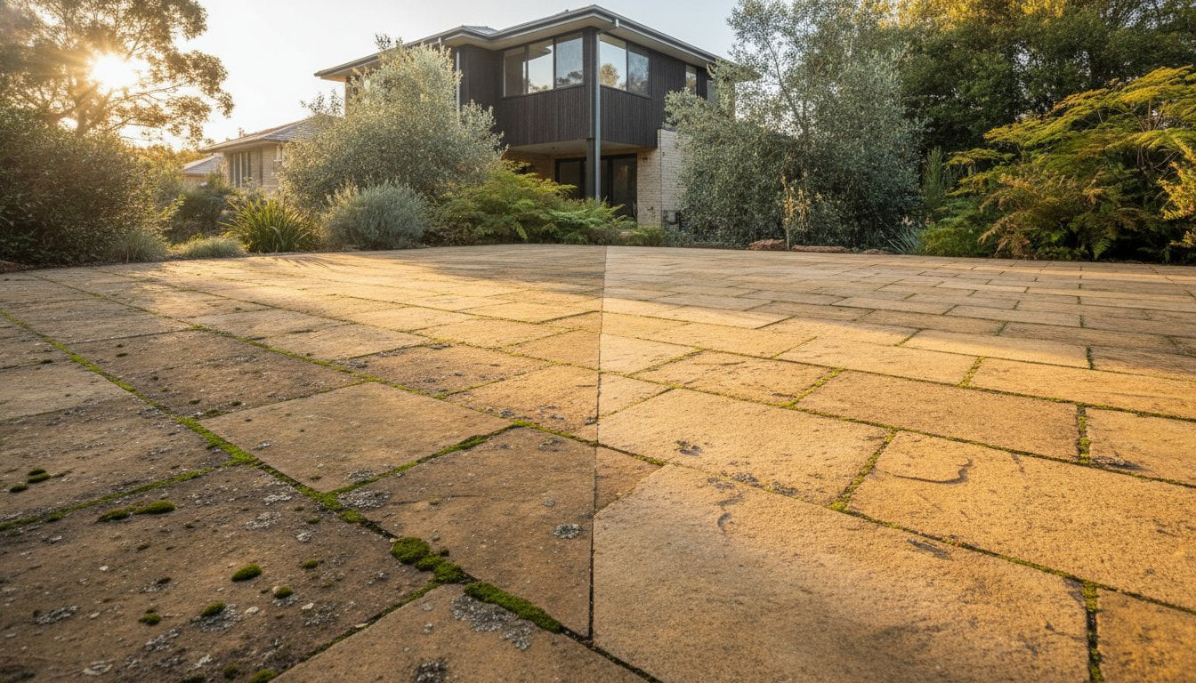 How to Remove Moss from Pavers: The 2026 Sydney Sandstone Restoration Guide