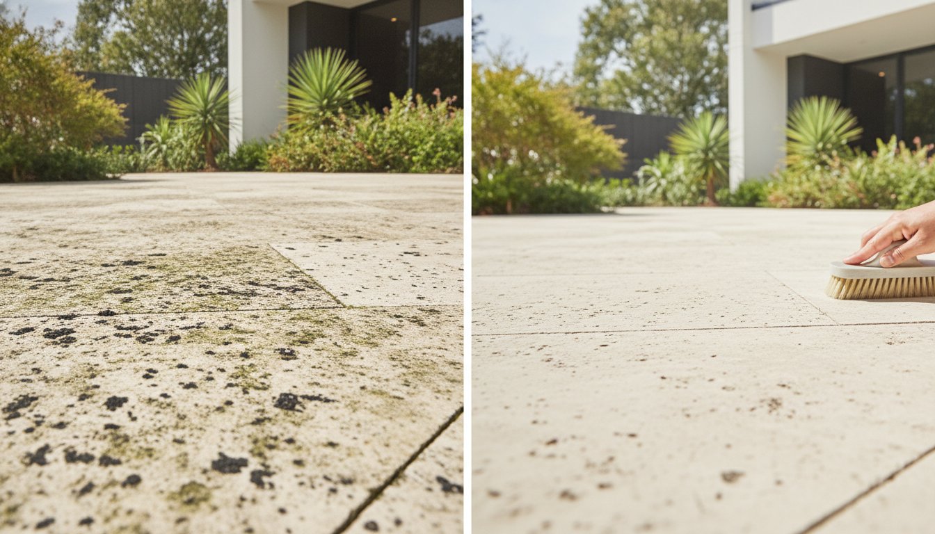 Mount Gambier Limestone - How to Clean it?